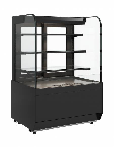 Витрина холодильная Carboma KR70 VM 1,3-2 STANDARD открытая (9005)