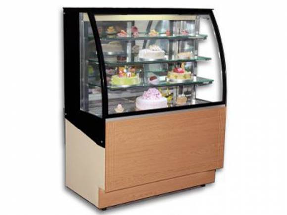 Витрина горизонтальная «МАРИЯ АКВА ПРЕМИУМ» гнутое стекло с запасником 1300 Витрина горизонтальная «МАРИЯ АКВА ПРЕМИУМ» гнутое стекло с запасником 1300