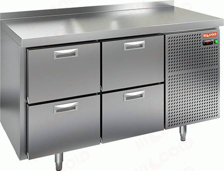 Стол морозильный Hicold SN22/BT 4 ящика Стол морозильный Hicold SN22/BT 4 ящика