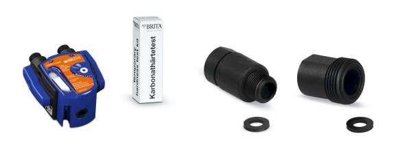 Головная часть фильтра Brita с bypass, G3/8 + обратный клапан + тест воды + переходник 1026234 Головная часть фильтра Brita с bypass, G3/8 + обратный клапан + тест воды + переходник 1026234