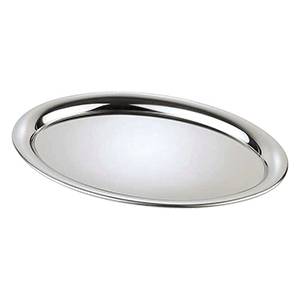 Поднос овальный 190х150мм нерж. APS (КНР) 30115  04081106 Поднос овальный 190х150мм нерж. APS (КНР) 30115  04081106