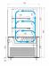 Витрина холодильная кондитерская КС71-110 VV 1,2-1 9005 Витрина холодильная кондитерская КС71-110 VV 1,2-1 9005