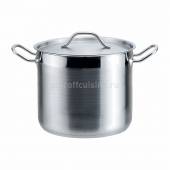 Кастрюля EcoLine с крышкой 5 л, d 20 см, h 17 см, сталь 18/0, P.L. Proff Cuisine Кастрюля EcoLine с крышкой 5 л, d 20 см, h 17 см, сталь 18/0, P.L. Proff Cuisine