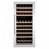 Винный шкаф компрессорный встраиваемый DUNAVOX DAB-89.215DW 2 температурные зоны