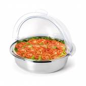 Поднос с пластиковой крышкой d 30 см P.L. Proff Cuisine X88281-CIB Поднос с пластиковой крышкой d 30 см P.L. Proff Cuisine X88281-CIB