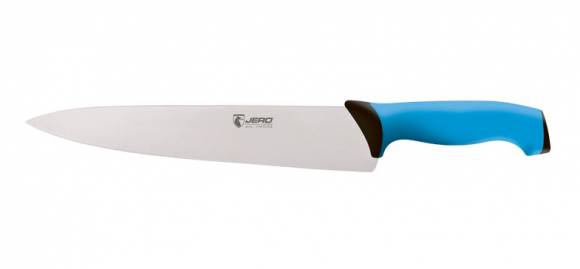 Нож кухонный Шеф TR 25 см Jero синяя рукоять 5910TRB Нож кухонный Шеф TR 25 см Jero синяя рукоять 5910TRB