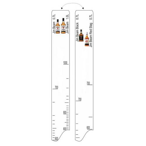Линейка Jim Beam (0.7л./1л.)/ Black (0.1л.)/ Red Stag (0.7л.) 63596 /1/