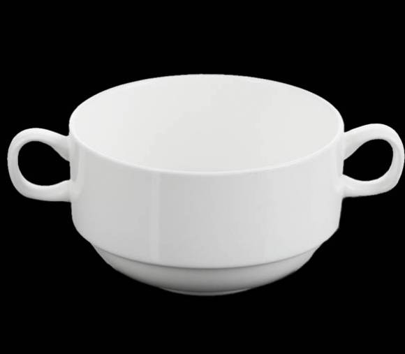 Бульонница 300мл с ручками Wilmax WL-991025 /4/48/ Бульонница 300мл с ручками Wilmax WL-991025 /4/48/