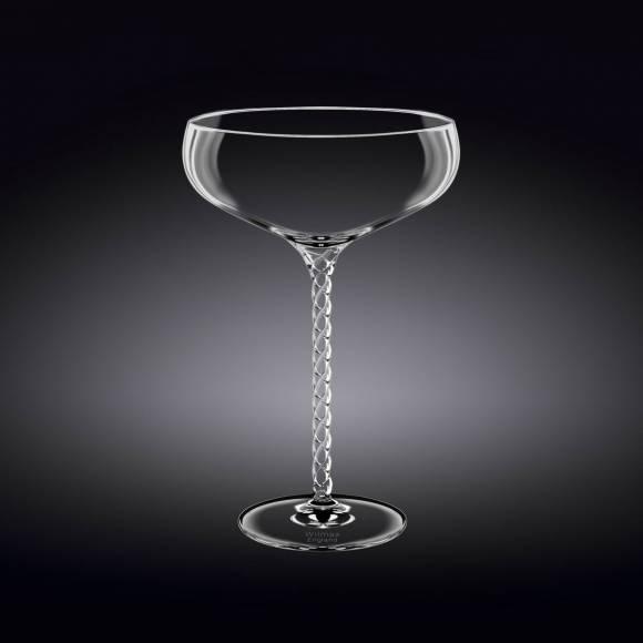 Шампанское-блюдце 300 мл 105 мм h=175 мм хр.стекло Джулия Wilmax 888105 /2/36/ Шампанское-блюдце 300 мл 105 мм h=175 мм хр.стекло Джулия Wilmax 888105 /2/36/