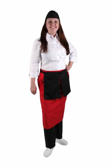 Фартук-карманы черный 026 вл197