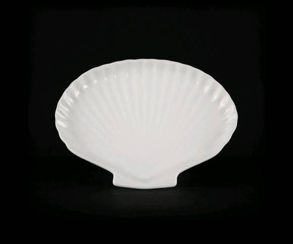 Блюдо раковина 200 мм Chan Wave (Classic) Ivory LQ-Q673 фк0202. Блюдо раковина 200 мм Chan Wave (Classic) Ivory LQ-Q673 фк0202.
