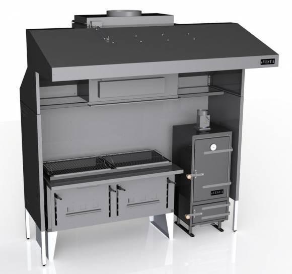 Комплекс Vesta 13. K3-V2-Vk (K3, мангал Vega 2, коптильня Vesta k) Комплекс Vesta 13. K3-V2-Vk (K3, мангал Vega 2, коптильня Vesta k)