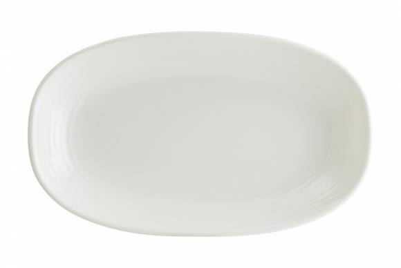 Блюдо овальное 340х190 мм фарфор White Loop Bonna LOPGRM34OKY узкая полоска b