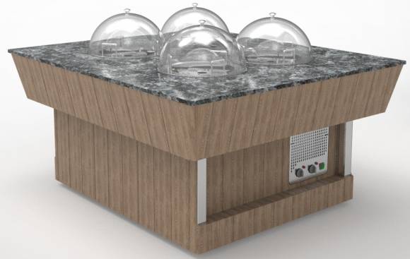 Прилавок диспенсер для тарелок тепловой сдвоенный RD42S2 ШС Capital 1105x1715x830мм Прилавок диспенсер для тарелок тепловой сдвоенный RD42S2 ШС Capital 1105x1715x830мм