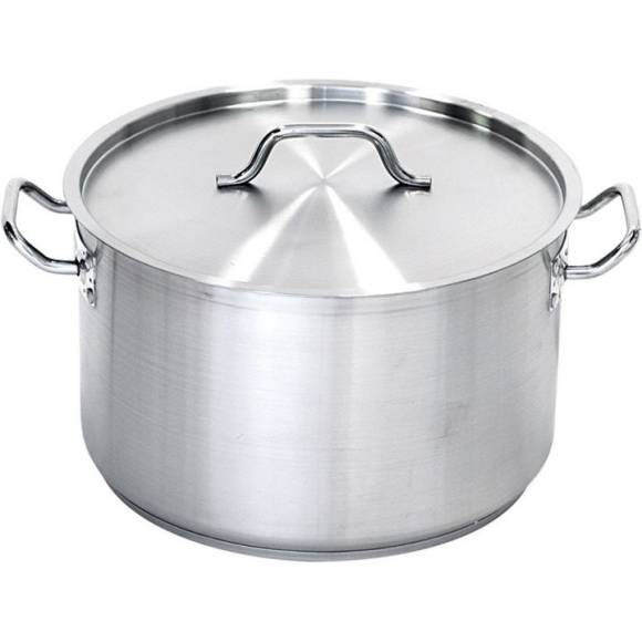 Кастрюля нерж.  5л MGSteel 72338 (d=21,5см h=16см) Кастрюля нерж.  5л MGSteel 72338 (d=21,5см h=16см)