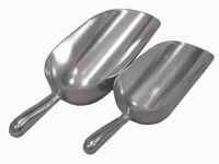 Совок для льда и сыпучих продуктов 370 мл,алюминий, P.L. - BarWare JQ-AL087 Совок для льда и сыпучих продуктов 370 мл,алюминий, P.L. - BarWare JQ-AL087