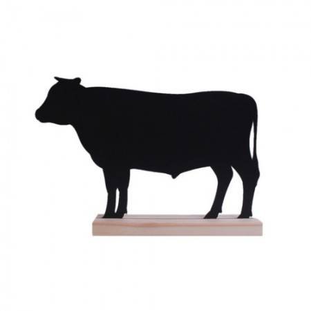 Табличка меловая Бык 269х199мм черная на деревянном основании 04FE2001 59368 /1/