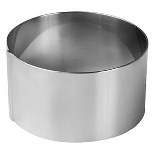 Форма кондитерская Кольцо D=80мм H=40мм MGSteel  нерж. CRR5 Форма кондитерская Кольцо D=80мм H=40мм MGSteel  нерж. CRR5