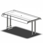 Полка Refettorio Drop-In Т - тип/ 715 (для Шведских Столов) Полка Refettorio Drop-In Т - тип/ 715 (для Шведских Столов)