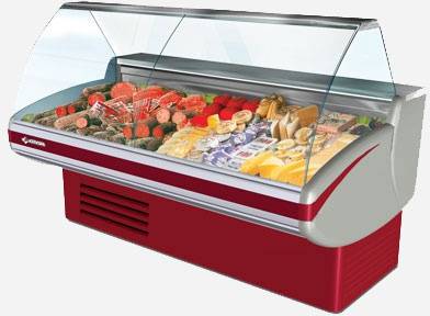 Витрина универсальная Cryspi Gamma-2 SN 1500 с боковинами