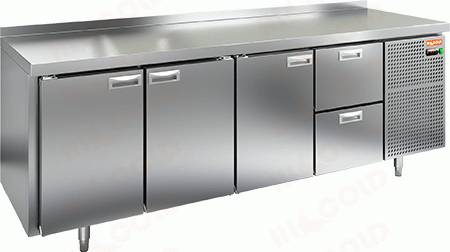 Стол холодильный Hicold SN1112/TN 3 двери 2 ящика Стол холодильный Hicold SN1112/TN 3 двери 2 ящика