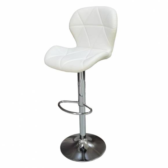 Стул барный J-607 белый Стул барный J-607 белый