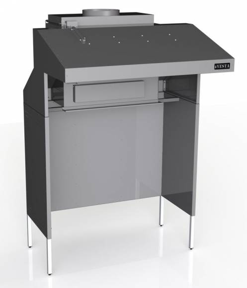 Комплекс Vesta 19. K2 (подставка V2, зонт V2, блок искрогасителя Vesta) Комплекс Vesta 19. K2 (подставка V2, зонт V2, блок искрогасителя Vesta)