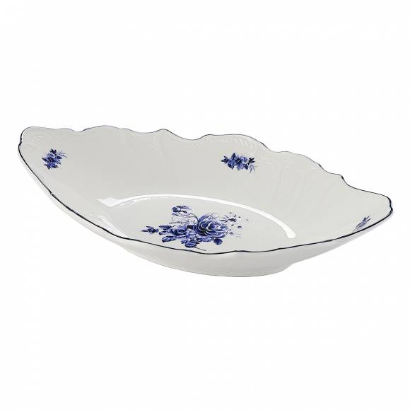 Блюдо сервировочное, 33*21,5 см, 800 мл Blue Flower P.L. Proff Cuisine NY-ZBA4706X6 /6/ Блюдо сервировочное, 33*21,5 см, 800 мл Blue Flower P.L. Proff Cuisine NY-ZBA4706X6 /6/