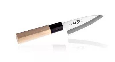 Нож Деба мини Tojiro Fuji Cutlery 105мм сталь Sus420J2 рукоять дерево #9000  FC-70 Нож Деба мини Tojiro Fuji Cutlery 105мм сталь Sus420J2 рукоять дерево #9000  FC-70