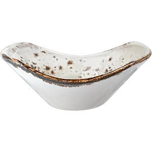 Соус-салатник 45мл Craft White Steelite H=35,L=90,B=70мм фарфор белый 1155 0584