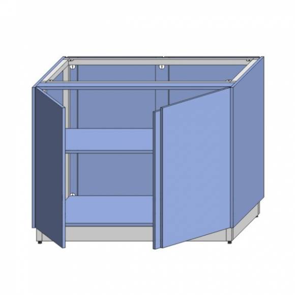 МОБ-Д 1100х700х860 серия RD1 Каркас с обшивкой ЛДСП, двери, 2-е внутр.полки МОБ-Д 1100х700х860 серия RD1 Каркас с обшивкой ЛДСП, двери, 2-е внутр.полки