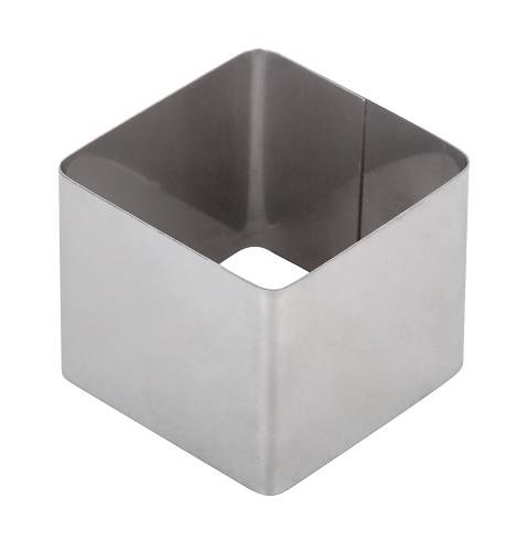 Форма кондитерская 90х90х70мм Квадрат Спика нерж. Форма кондитерская 90х90х70мм Квадрат Спика нерж.