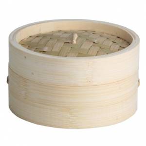 Лукошко паровое (манту)  d15 см Дерево (15-615)  32456