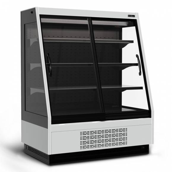 Витрина холодильная Carboma F16-08 VV 1,3-1 STANDARD фронт X1 (версия 2.0) (9006-9005) Витрина холодильная Carboma F16-08 VV 1,3-1 STANDARD фронт X1 (версия 2.0) (9006-9005)