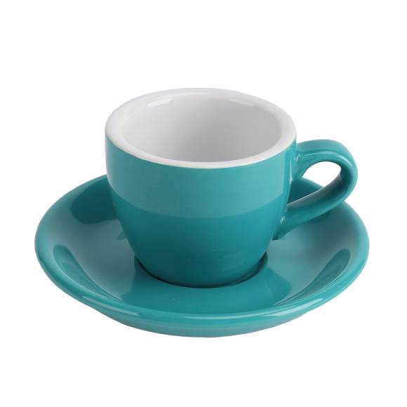 Кофейная пара 80мл голубая Barista  P.L. HJ13083-80SET-17710 /6/ Кофейная пара 80мл голубая Barista  P.L. HJ13083-80SET-17710 /6/