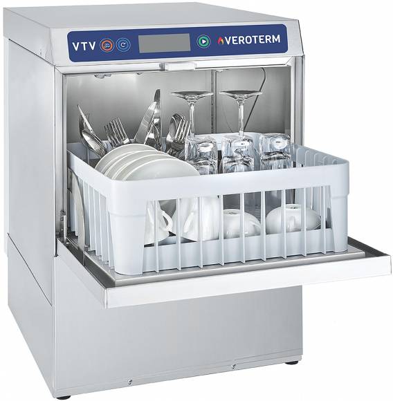 Машина посудомоечная фронтальная Veroterm VTV 35 для стаканов с помпой Машина посудомоечная фронтальная Veroterm VTV 35 для стаканов с помпой