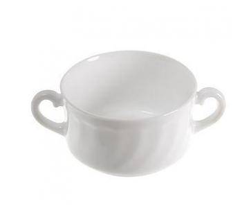 Бульонница с ручками 300мл d 98мм Trianon (14661) D6879  4870 /6/24/ Бульонница с ручками 300мл d 98мм Trianon (14661) D6879  4870 /6/24/