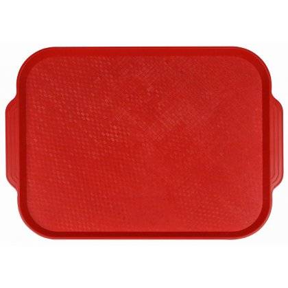 Поднос прямоугольный 45x34,5см красный поверхность классик (163) MGprof 1730