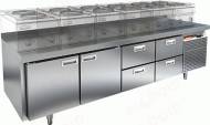 Стол холодильный HICOLD GN 1122/TN LT   2 двери 4 ящика Стол холодильный HICOLD GN 1122/TN LT   2 двери 4 ящика