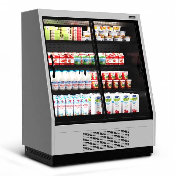 Витрина холодильная Carboma F16-08 VV 1,0-1 0030 STANDARD фронт X1 (версия 2.0) (9006-9005) Витрина холодильная Carboma F16-08 VV 1,0-1 0030 STANDARD фронт X1 (версия 2.0) (9006-9005)