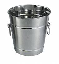 Ведро для шампанского 4,15л ProHotel нерж. D=20.5/13.5,H=20,B=20.5см  WB51  03171351 Ведро для шампанского 4,15л ProHotel нерж. D=20.5/13.5,H=20,B=20.5см  WB51  03171351