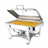 Мармит настольный (чефиндиш) прямоугольный cо стекл крышкой 12л,37x44x27см,Maco Opulent OP/0/1/12/CP Мармит настольный (чефиндиш) прямоугольный cо стекл крышкой 12л,37x44x27см,Maco Opulent OP/0/1/12/CP