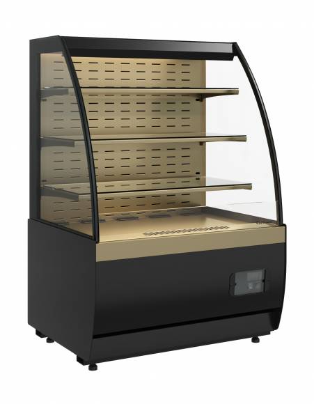 Витрина холодильная Carboma Flandria 2 K70 VM 1,3-2 STANDARD открытая, горка (версия 2.0)(9005-0109)