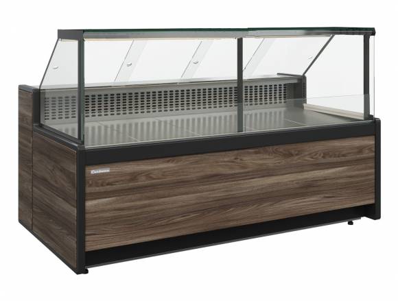 Витрина универсальная Полюс GC111 SV 2,0-1 (1008 (Темный дуб)) без боковин Витрина универсальная Полюс GC111 SV 2,0-1 (1008 (Темный дуб)) без боковин