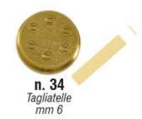 Форма №34 Tagliatelle 6мм для Sirman Concerto 5 Форма №34 Tagliatelle 6мм для Sirman Concerto 5