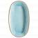 Блюдо овальное 15х8,5см фарфор Gourmet Aura Aqua Bonna AAQGRM15OKY b
