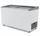 Ларь морозильный с наклонным гнутым стеклом Frostor Gellar FG 500 E v25 серый