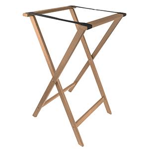 Подставка для подносов напольная коричневая (трейджек) H=83,L=47,B=43см Подставка для подносов напольная коричневая (трейджек) H=83,L=47,B=43см