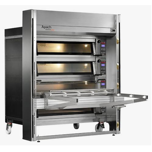 Печь подовая с подставкой без направляющих Apach Bakery Line E4LK5LHSE DPBI-T Печь подовая с подставкой без направляющих Apach Bakery Line E4LK5LHSE DPBI-T