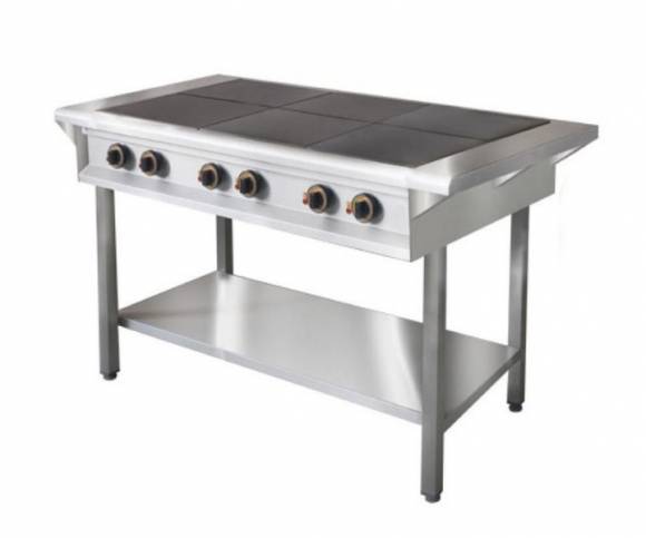 Плита электрическая 6 конфорок (на открытой базе) ITERMA ПКЭ-6ПР-1475/850/860-24